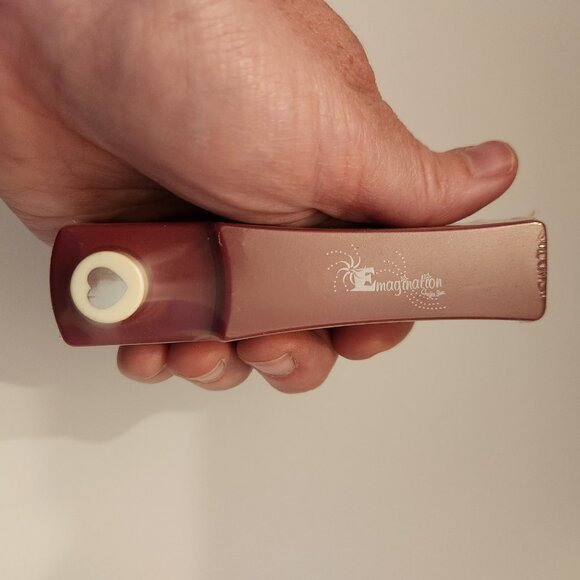 Tiny Heart Single Hole Punch Long Reach Emagination paper Scrapbook Craft Shapes - Picture 5 of 5